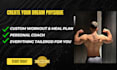customize for you a personal workout and meal plan