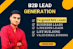 provide targeted b2b lead generation