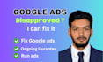 fix your disapproved ads in google ads