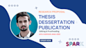 edit your dissertation, thesis and publication