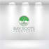 do a high resolution modern landscaping logo design