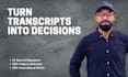analyze focus group and interview transcripts