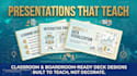 create presentation design for educators and trainers