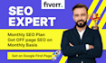 provide monthly off page SEO service to get your website on google first page