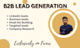 be an expert b2b lead generation, business leads, email list