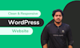 design, redesign responsive wordpress website landing page