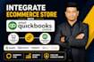 integrate ecommerce store with quickbooks online