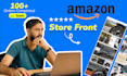 develop amazon brand store and storefront design