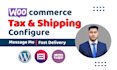 setup woocommerce taxes, shipping, and dynamic price rules or fix issues