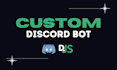 develop custom discord bot node js