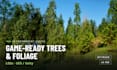create game ready 3d trees and foliage with lods for unity unreal roblox