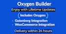 install oxygen builder with updates