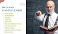 be your math expert, statistics, calculus, discreet math assignment