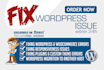 fix wordpress website issue