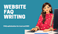 optimize your website appeal with expert faq copywriting