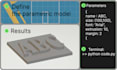 program a 3d parametric model with API blender