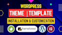 install and customize themeforest wordpress theme, envato elements template kit