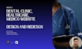 design dental clinic, healthcare, medical care website