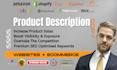 craft highly converting SEO optimised product descriptions to boost your sales