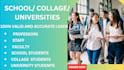 do targeted schools, colleges, universities lead lists