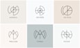 create a minimal name logo design for you