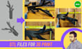 create 3d stl files for 3d print from PDF, sketches, and cad