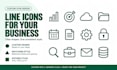 design custom line icons and vector icon sets for websites