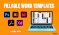 create fillable and editable word templates