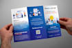 design professional cyber security technology, threat intelligence brochure