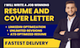 review your tech and engineering ats resume, write and update CV writing