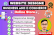 build shopify website, ecommerce website using woocommerce online store