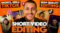 be your professional short form video editor for social media