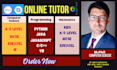 expert online tutor ao level, igcse, ib, edexcel computer science