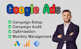 setup, audit and optimize google ads campaign for local business