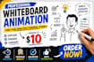 create professional whiteboard animation videos