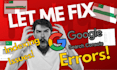 fix any indexing issues and google search console errors