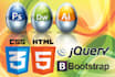 do any things in web site design