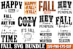 fall t shirt design, svg design
