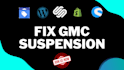 fix google merchant center suspension