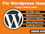 fix hacked websites, wordpress malware removal, and security