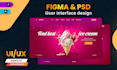 create figma ui ux design and website ui design