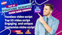 create cash cow youtube video scripts in 24 hours
