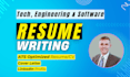 write software, tech, engineer, project manager, technical resume, developer CV