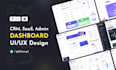 design or redesign UI UX for CRM, saas, and admin panel dashboard
