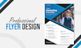 do professional flyer, banner, poster design for your business