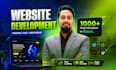 design redesign wordpress website, website development as full stack developer