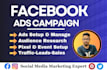 setup facebook ads campaign and instagram ads specialist