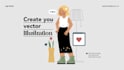 design vector illustration in flat style