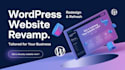 revamp business website tailored redesign refresh with wordpress elementor