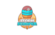 star wars fan owned ice cream store logo